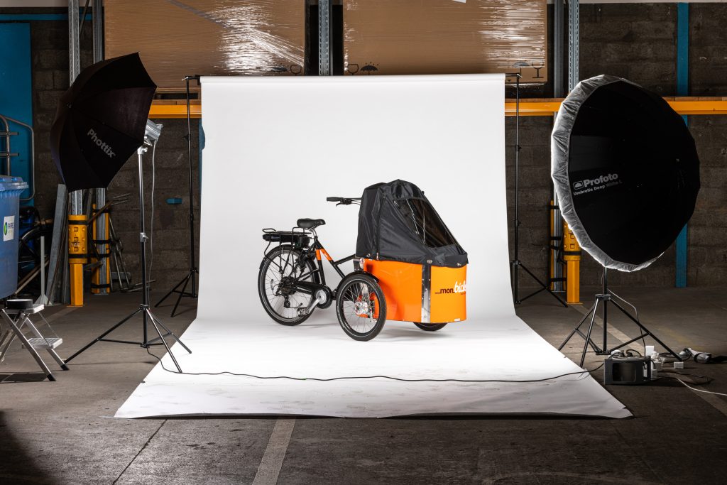 shooting photo packshot Bicloo Nantes Métropole - Lensman