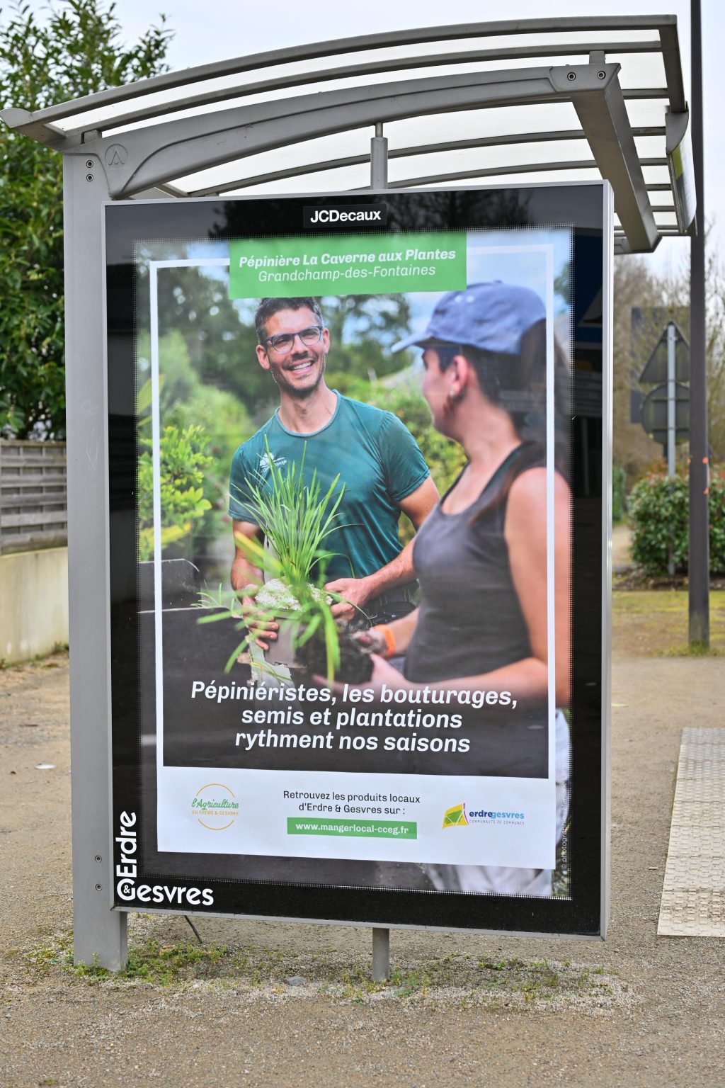 affiche agriculteur pub