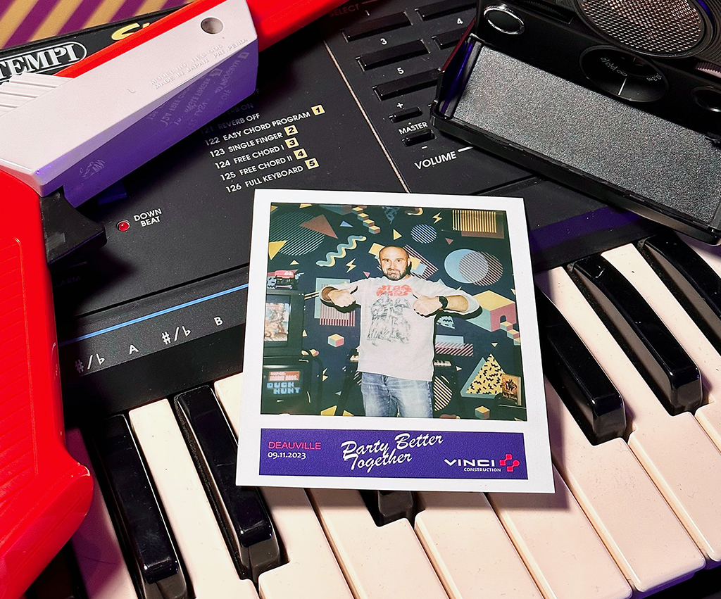 Animation Photo Polaroid evenement