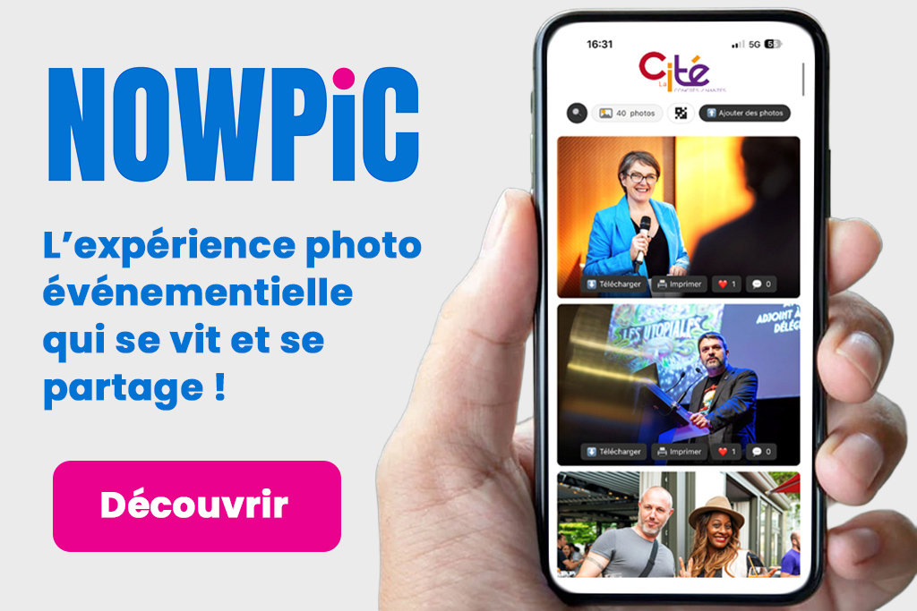 NOWPIX application web photo evenementielle