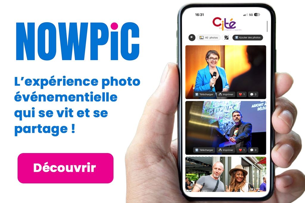 NOWPIX application web photo evenementielle